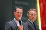 Michael Schumacher und Luca di Montezemolo (Präsident)  