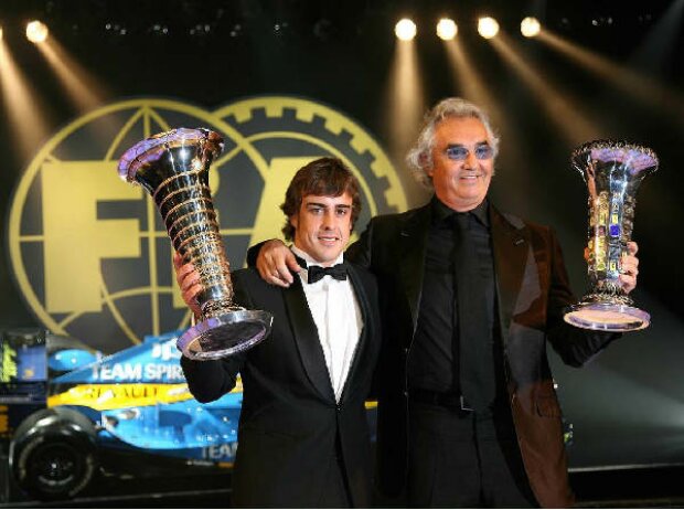 Fernando Alonso und Flavio Briatore