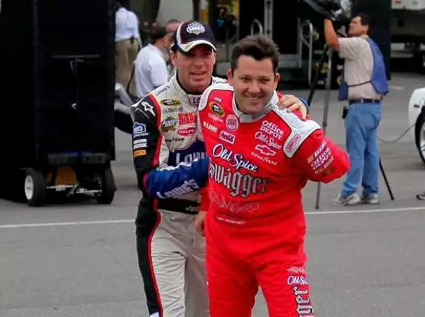 Tony Stewart, Jimmie Johnson Titel-Bild zur News: Tony Stewart, Jimmie Johnson