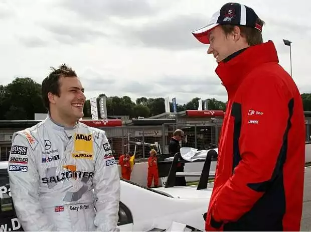 Gary Paffett und Mattias Ekström Titel-Bild zur News: Gary Paffett und Mattias Ekström