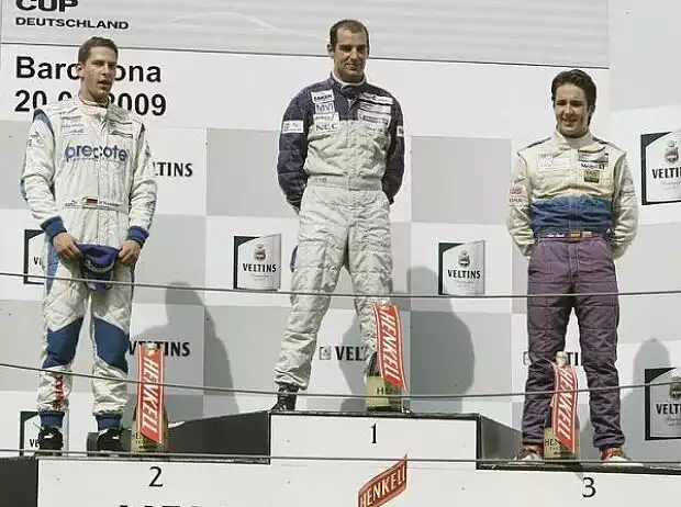 Podium in Barcelona 2009 Titel-Bild zur News: Podium in Barcelona 2009