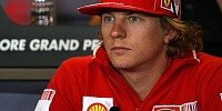 Bild zum Inhalt: Räikkönen: "Dieser Sport ist gefährlich"