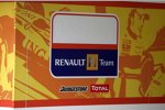Das Renault-Logo - ohne Sponsor ING