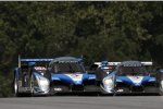  Pedro Lamy, Nicolas Minassian und Stéphane Sarrazin, Franck Montagny (Peugeot)