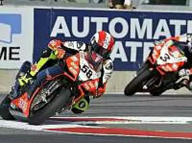Marco Simoncelli Titel-Bild zur News: Marco Simoncelli