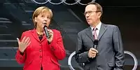 Bundeskanzlerin Merkel und VDA-Präsident Wissman
