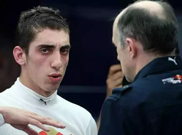 Sébastien Buemi, Franz Tost (Teamchef) Titel-Bild zur News: Sébastien Buemi, Franz Tost (Teamchef)
