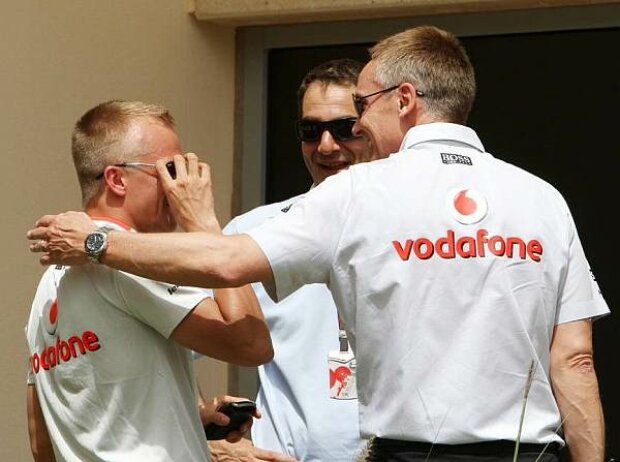 Titel-Bild zur News: Heikki Kovalainen und Martin Whitmarsh