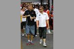 Sebastian Vettel (Red Bull) und Nick Heidfeld (BMW Sauber F1 Team) 