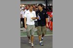 Jenson Button (Brawn) und Mark Webber (Red Bull) 