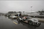 Regenunterbrechung in Road Atlanta