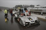 Regenunterbrechung in Road Atlanta