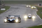  Pedro Lamy, Nicolas Minassian und Stéphane Sarrazin, Franck Montagny (Peugeot)