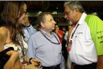 Jean Todt und Vijay Mallya (Teameigentümer) (Force India) 