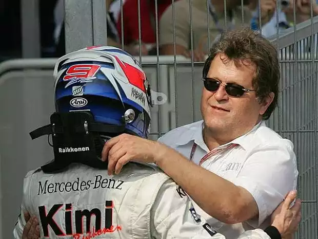 Norbert Haug Kimi Räikkönen Titel-Bild zur News: Norbert Haug Kimi Räikkönen