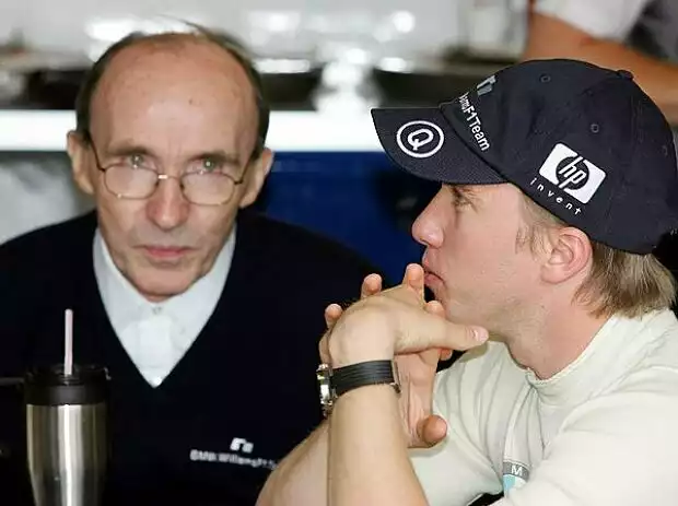 Titel-Bild zur News: Frank Williams und Nick Heidfeld