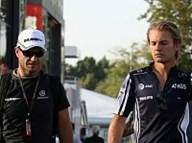 Titel-Bild zur News: Nico Rosberg, Rubens Barrichello