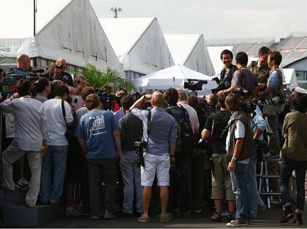 Pressekonferenz von Fernando Alonso