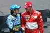 Bild zum Inhalt: Schumacher heißt Alonso bei Ferrari willkommen