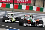 Vitantonio Liuzzi (Force India) und Jenson Button (Brawn) 