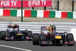 Sebastian Vettel (Red Bull) und Sébastien Buemi (Toro Rosso) 