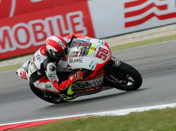 Marco Simoncelli Titel-Bild zur News: Marco Simoncelli