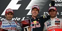 Bild zum Inhalt: WM-Entscheidung vertagt: Vettel gewinnt in Suzuka!