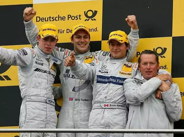 Bruno Spengler, Paul di Resta, Gary Paffett Titel-Bild zur News: Bruno Spengler, Paul di Resta, Gary Paffett