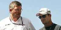 Ross Brawn und Rubens Barrichello
