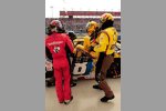 Kyle Busch out David Gilliland in