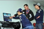 Daniel Pedrosa und Andrea Dovizioso (Honda) im Honda-Trainingscamp bei Melbourne