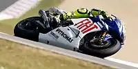 Bild zum Inhalt: Rossi an der Spitze, Lorenzo am Boden
