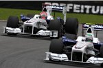 Nick Heidfeld und Robert Kubica (BMW Sauber F1 Team) 