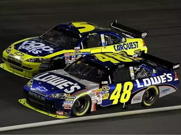 Mark Martin, Jimmie Johnson Titel-Bild zur News: Mark Martin, Jimmie Johnson