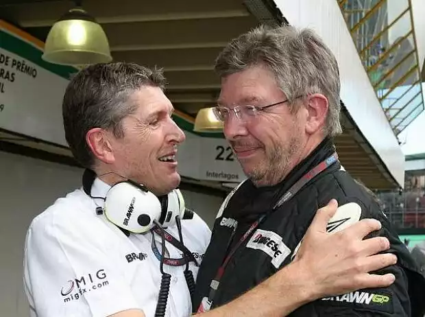Nick Fry und Ross Brawn Titel-Bild zur News: Nick Fry und Ross Brawn