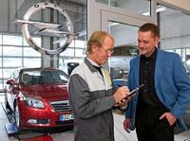 Titel-Bild zur News: Opel-Werkstatt