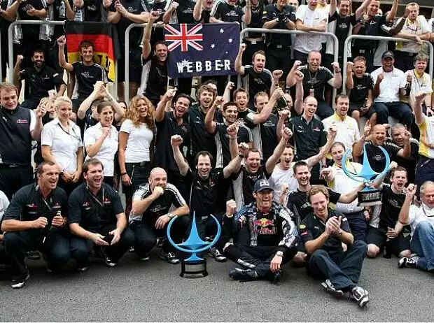 Christian Horner (Teamchef), Mark Webber Titel-Bild zur News: Christian Horner (Teamchef), Mark Webber