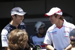 Kazuki Nakajima (Williams) und Kamui Kobayashi (Toyota) 