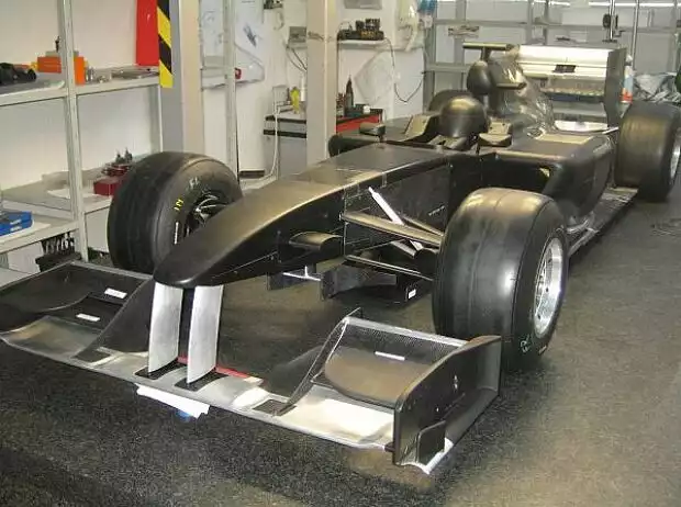 Titel-Bild zur News: Lotus-Windkanalmodell