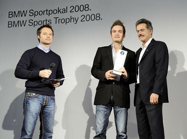 Colin Turkington, Mario Theissen (BMW Motorsport Direktor), Andy Priaulx Colin Turkington, Mario Theissen (BMW Motorsport Direktor), Andy Priaulx