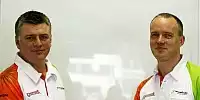 Otmar Szafnauer und Simon Roberts