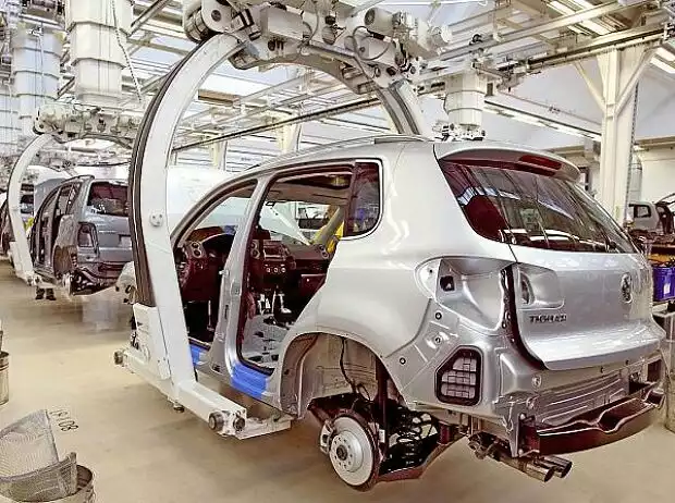 Volkswagen-Produktion Titel-Bild zur News: Volkswagen-Produktion