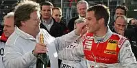 Timo Scheider, Norbert Haug (Mercedes-Motorsportchef)