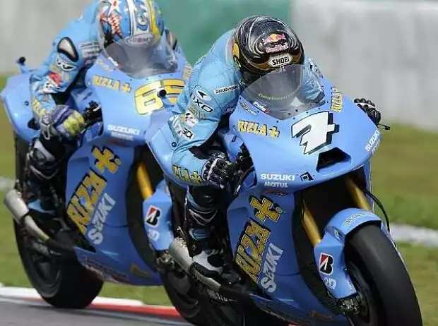 Chris Vermeulen und Loris Capirossi Titel-Bild zur News: Chris Vermeulen und Loris Capirossi