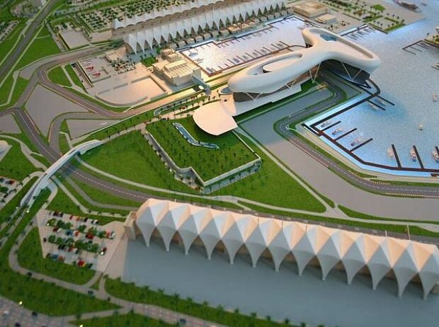 Titel-Bild zur News: Streckenmodell Abu Dhabi