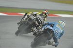 Colin Edwards (Tech 3) und Loris Capirossi (Suzuki)