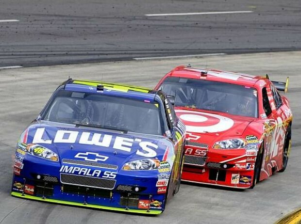 Jimmie Johnson, Juan Pablo Montoya Jimmie Johnson, Juan Pablo Montoya