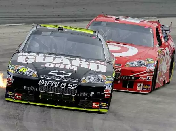 Juan Pablo Montoya, Jeff Gordon Titel-Bild zur News: Juan Pablo Montoya, Jeff Gordon