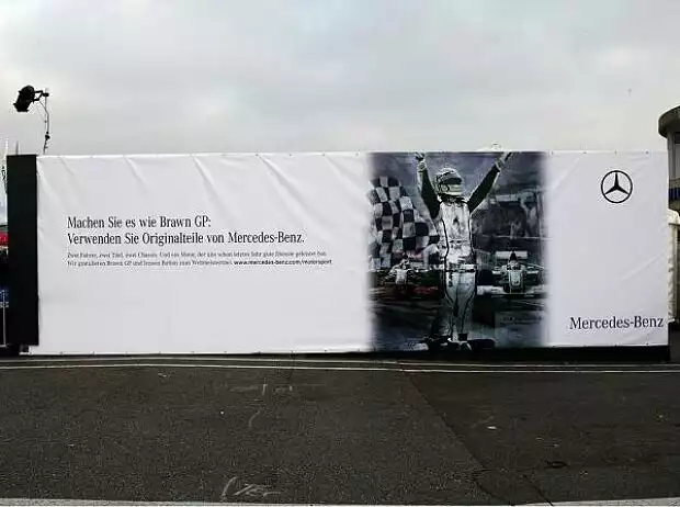 Brawn-Kampagne zum WM-Titel Titel-Bild zur News: Brawn-Kampagne zum WM-Titel