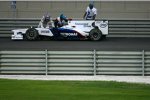 Robert Kubica (BMW Sauber F1 Team) nach seinem Motorschaden